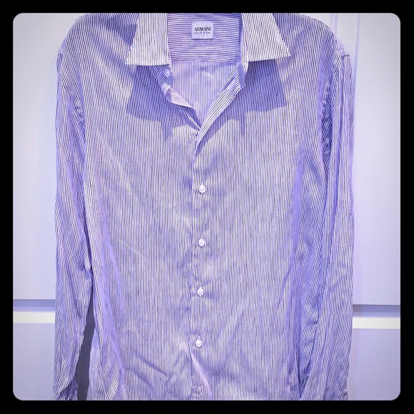 Armani linen button down - Picture 1 of 5